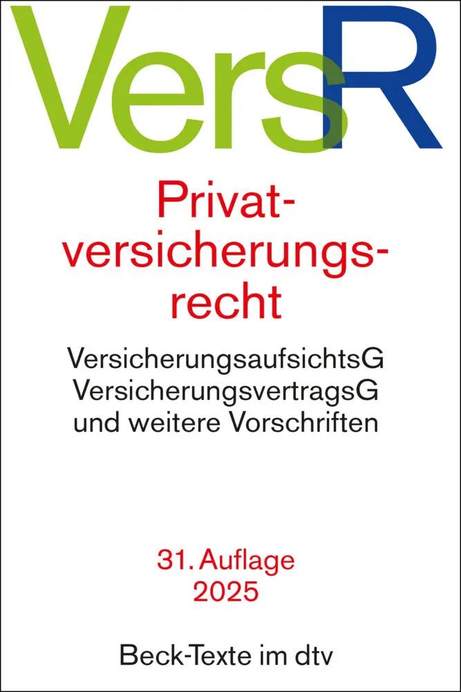 Cover: 9783406822940 | Privatversicherungsrecht | Taschenbuch | Deutsch | 2024 | DTV