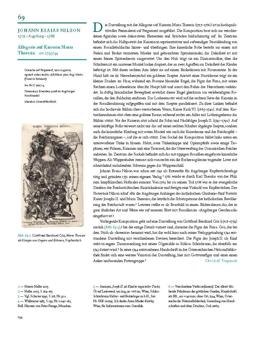 Bild: 9783422802940 | Die Grafische Sammlung im Schaezlerpalais | Gode Krämer (u. a.) | Buch