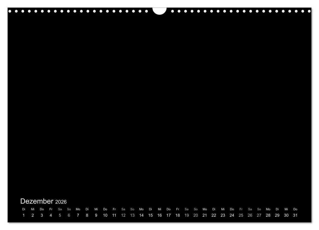 Bild: 9783457792940 | Bastelkalender: DIY Kreativ-Kalender -schwarz- (Wandkalender 2026...