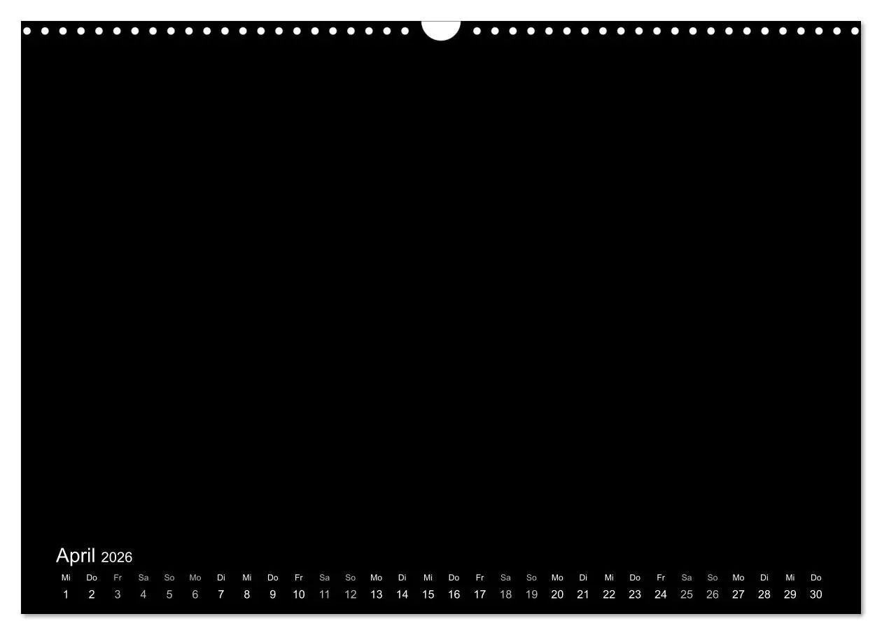 Bild: 9783457792940 | Bastelkalender: DIY Kreativ-Kalender -schwarz- (Wandkalender 2026...