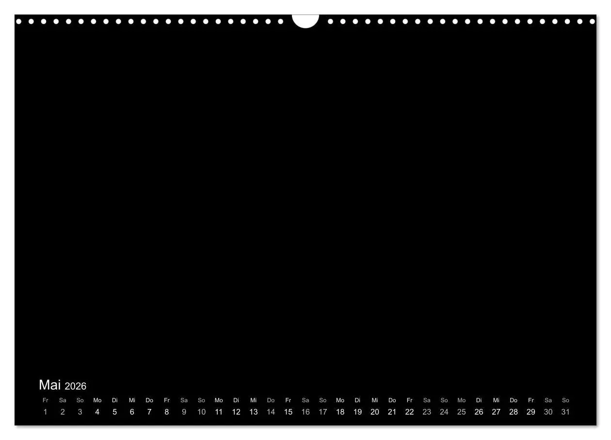 Bild: 9783457792940 | Bastelkalender: DIY Kreativ-Kalender -schwarz- (Wandkalender 2026...