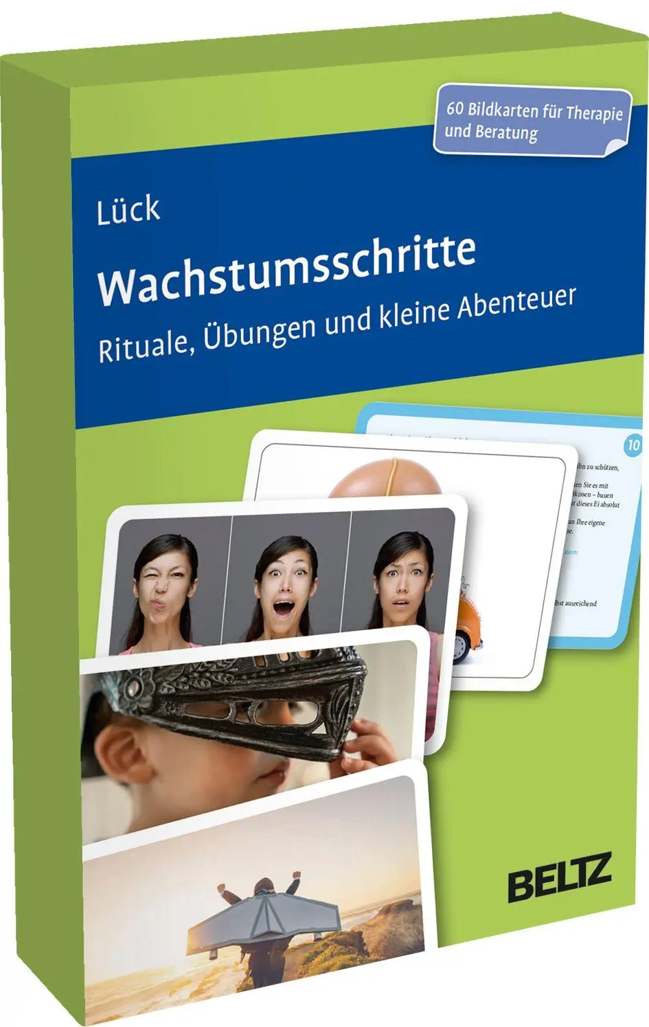 Cover: 4019172103040 | Wachstumsschritte | Sabine Lück | Box | BeltzTherapiekarten | 60 S.