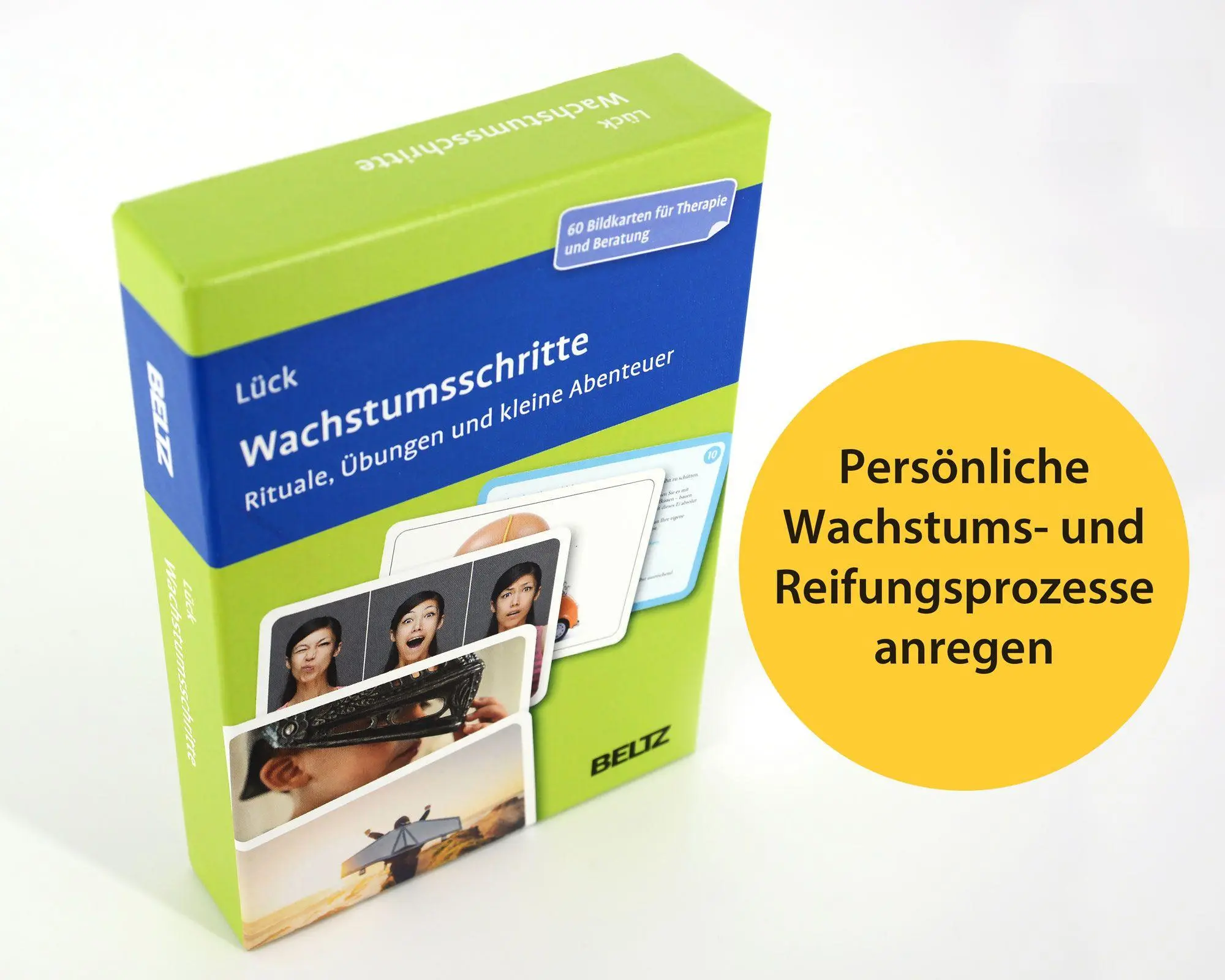 Bild: 4019172103040 | Wachstumsschritte | Sabine Lück | Box | BeltzTherapiekarten | 60 S.