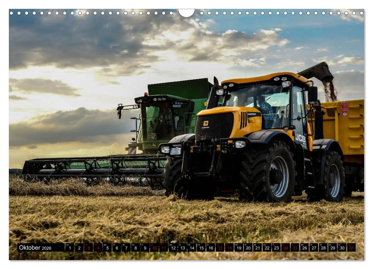 Bild: 9783457823040 | Landtechnik 2026 (Wandkalender 2026 DIN A3 quer), CALVENDO...