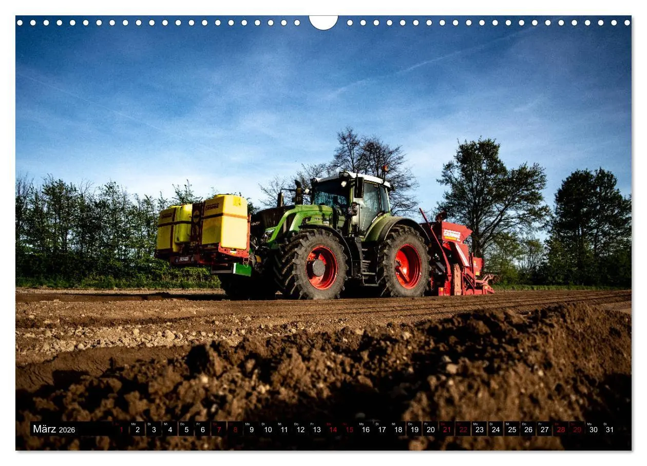 Bild: 9783457823040 | Landtechnik 2026 (Wandkalender 2026 DIN A3 quer), CALVENDO...