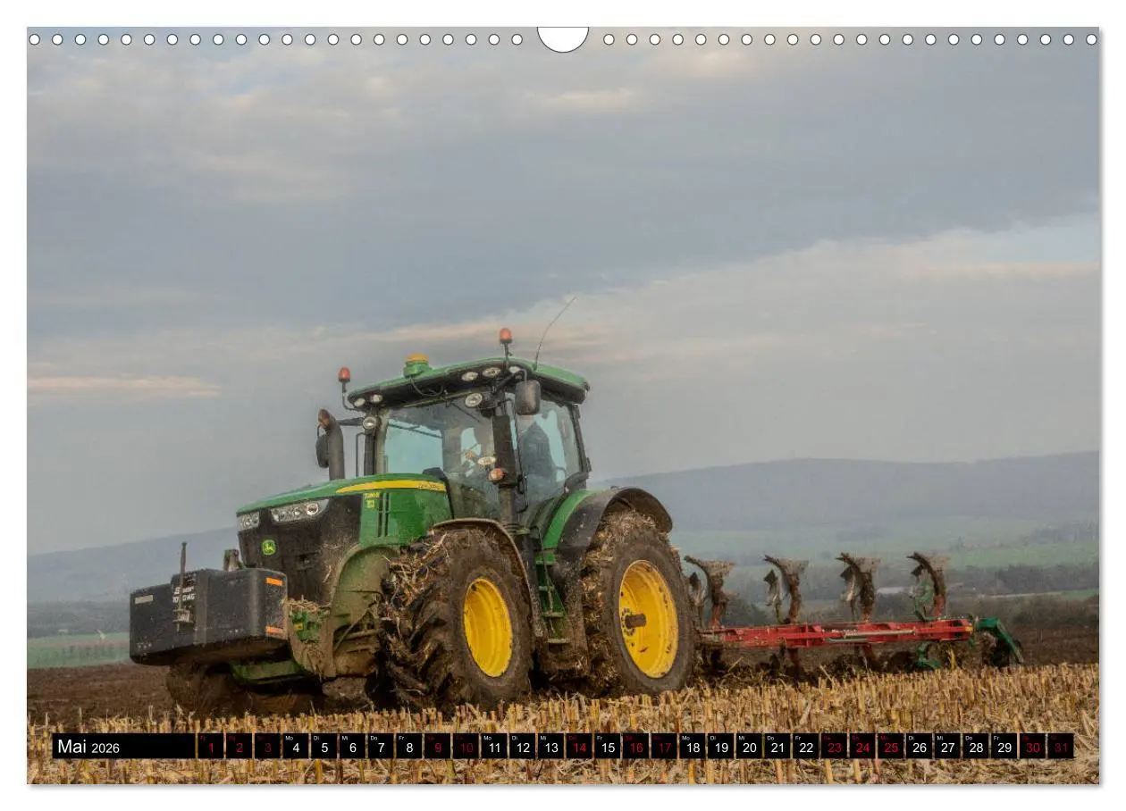 Bild: 9783457823040 | Landtechnik 2026 (Wandkalender 2026 DIN A3 quer), CALVENDO...