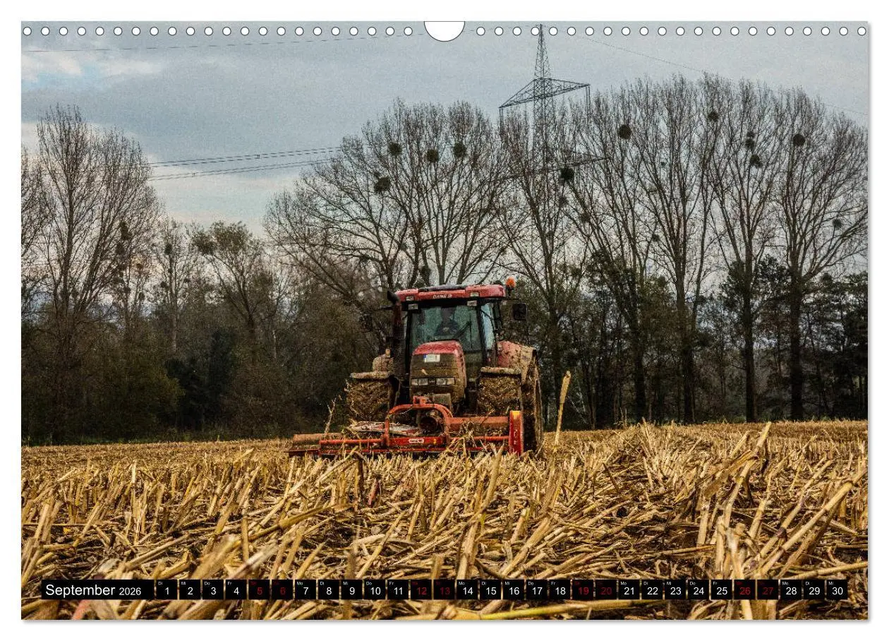 Bild: 9783457823040 | Landtechnik 2026 (Wandkalender 2026 DIN A3 quer), CALVENDO...