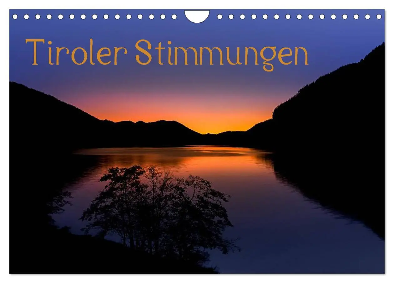 Cover: 9783516083040 | Tiroler Stimmungen (Wandkalender 2026 DIN A4 quer), CALVENDO...