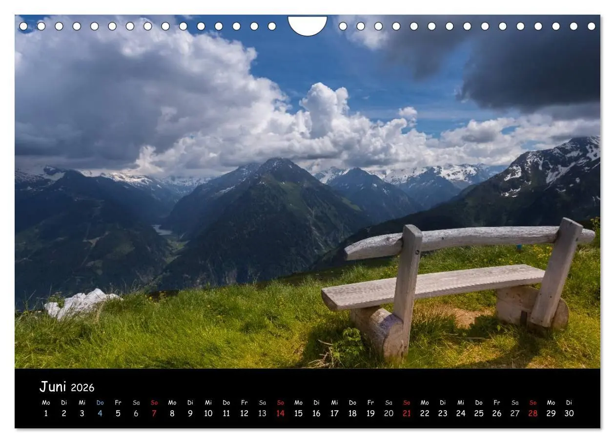 Bild: 9783516083040 | Tiroler Stimmungen (Wandkalender 2026 DIN A4 quer), CALVENDO...