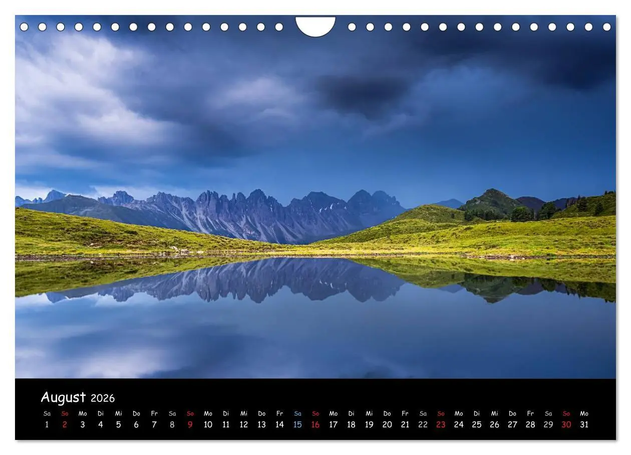 Bild: 9783516083040 | Tiroler Stimmungen (Wandkalender 2026 DIN A4 quer), CALVENDO...