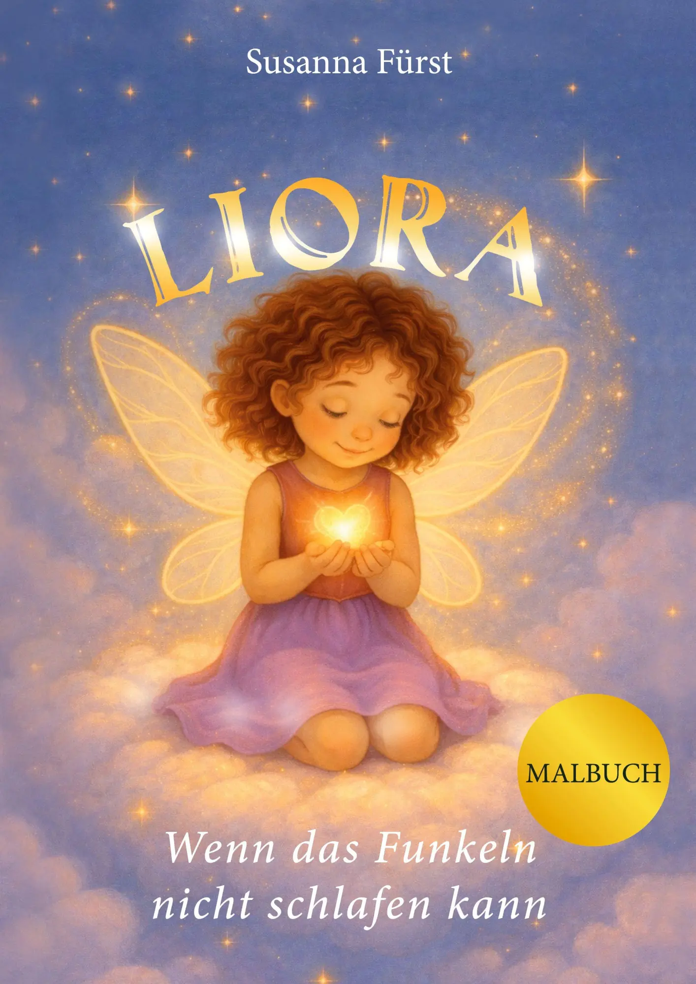 Cover: 9783696343040 | Liora - Wenn das Funkeln nicht schlafen kann - Malbuch | Susanna Fürst