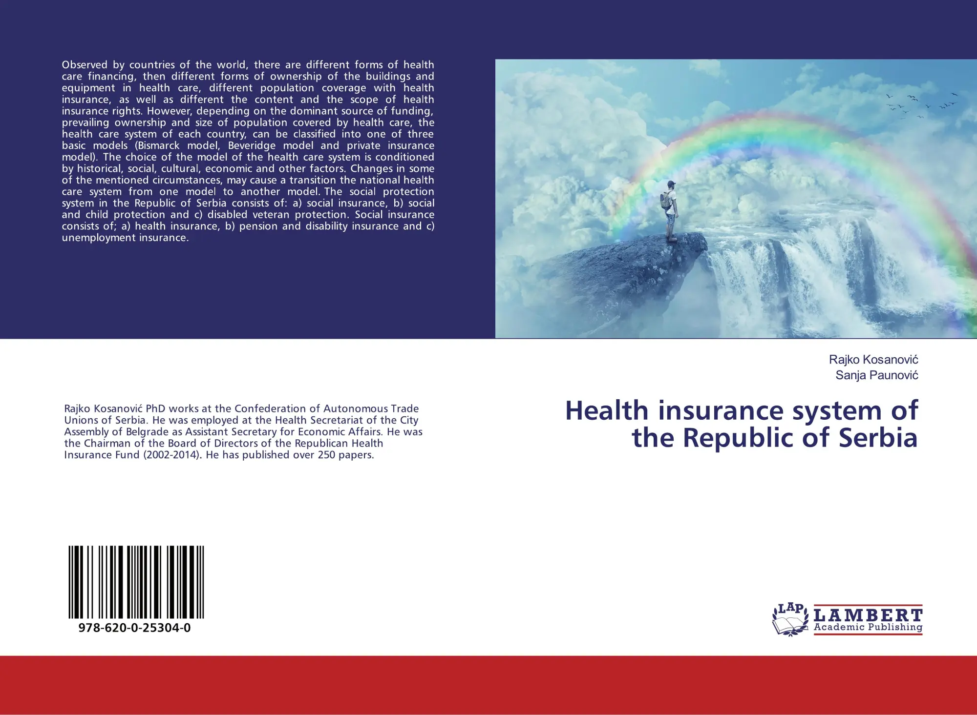 Cover: 9786200253040 | Health insurance system of the Republic of Serbia | Kosanovi¿ (u. a.)