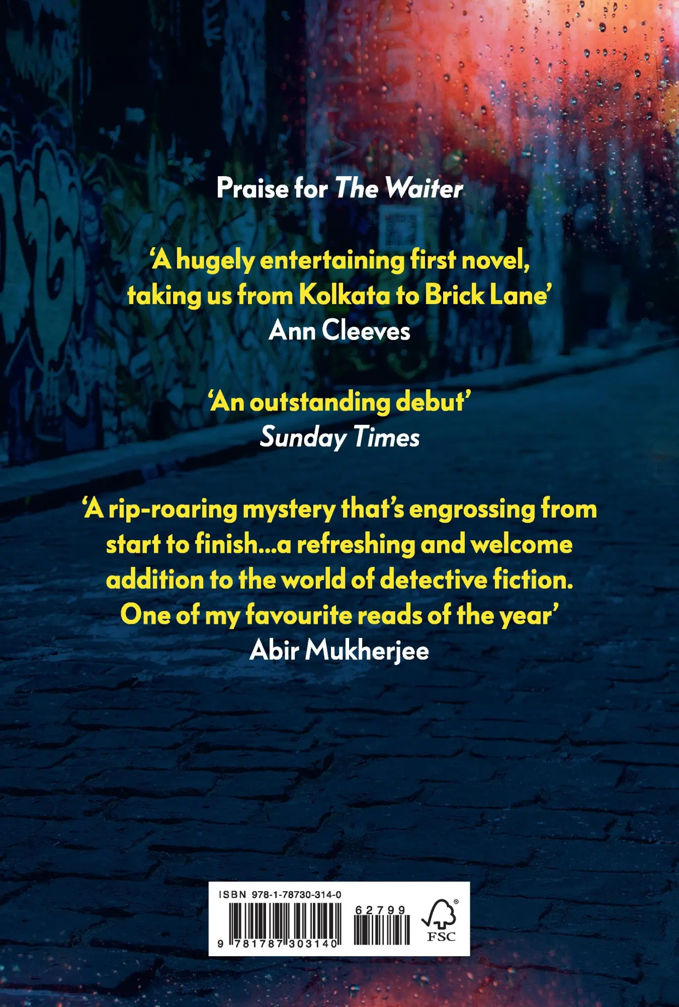 Rückseite: 9781787303140 | The Cook | From the award-winning author of The Waiter | Chowdhury