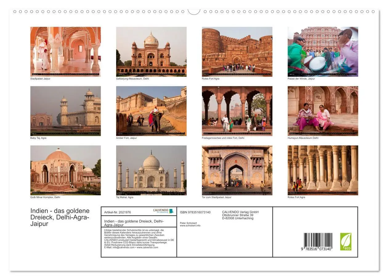 Bild: 9783516073140 | Indien - das goldene Dreieck, Delhi-Agra-Jaipur (hochwertiger...