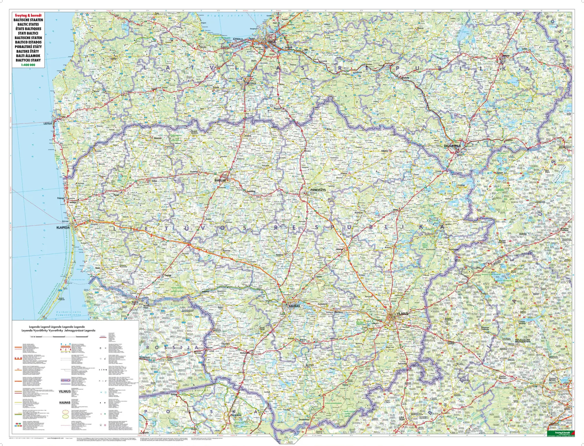 Bild: 9783707903140 | Niederlande 1 : 300 000 | (Land-)Karte | Deutsch | 2008