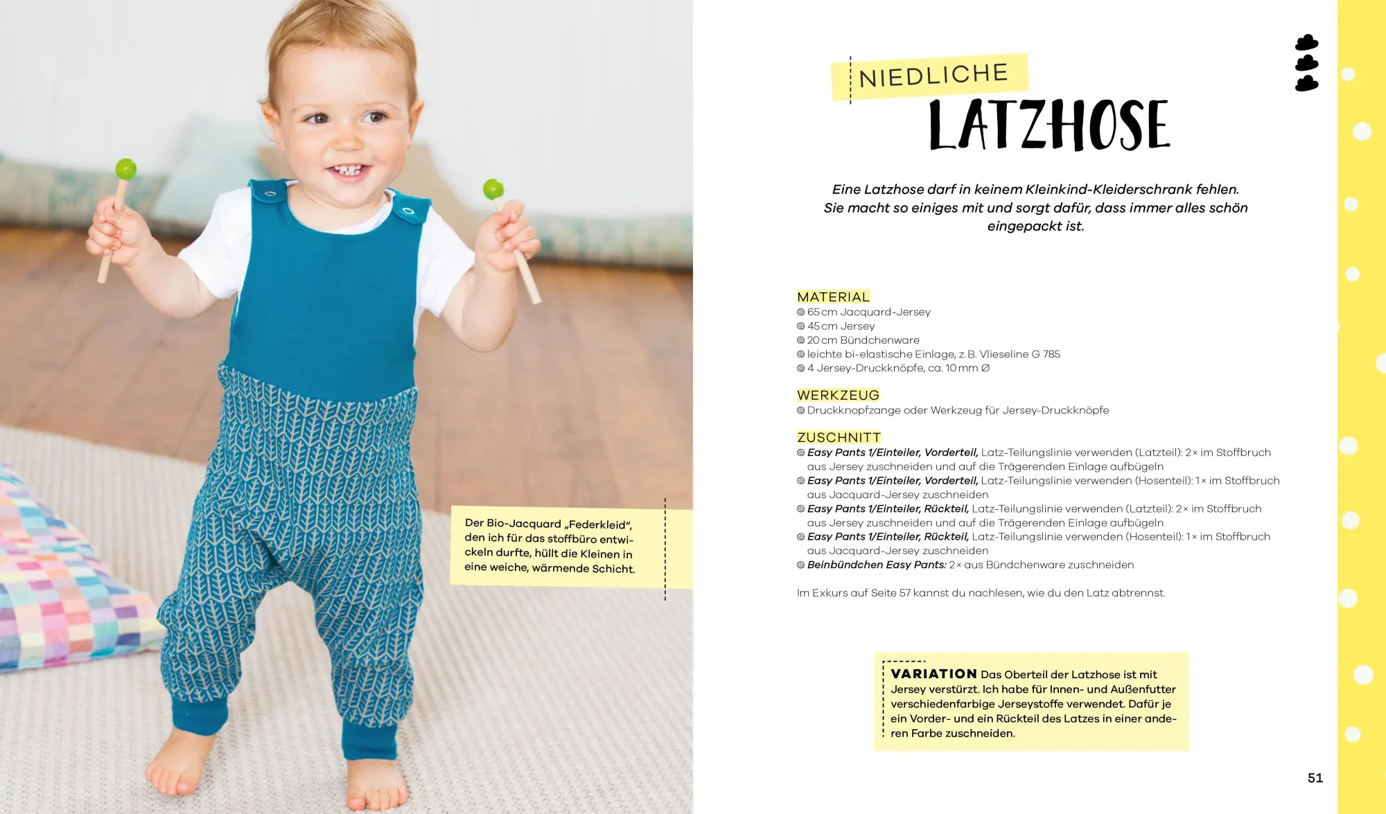 Bild: 9783745903140 | Easy Jersey - Mitwachshosen für Babys und Kids nähen | Petra Wünsche