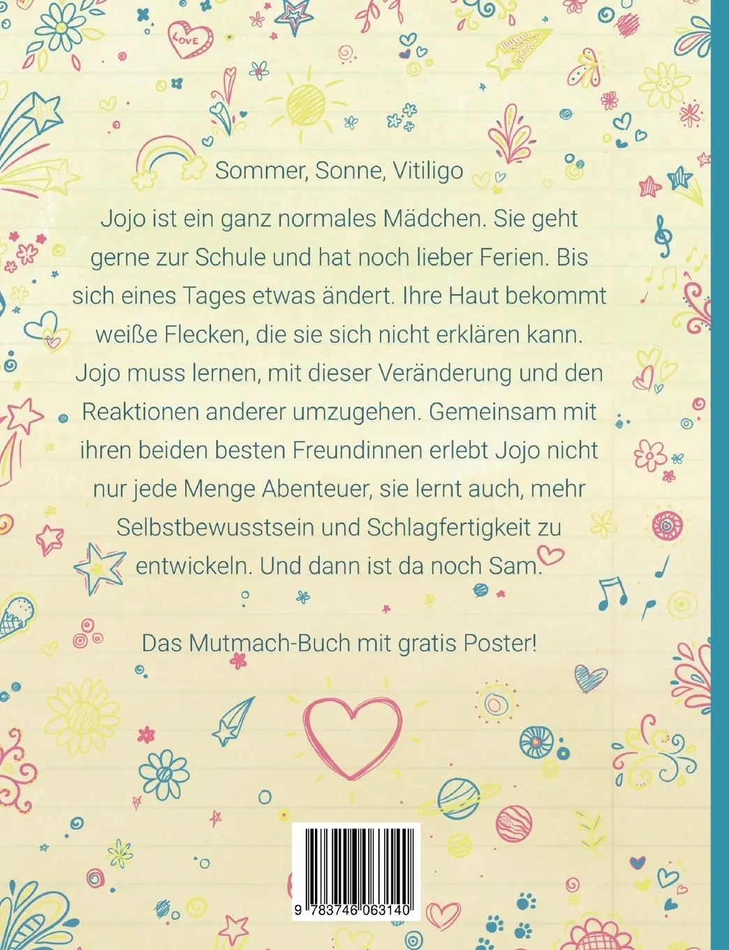 Rückseite: 9783746063140 | Jojo und die Tarnflecken | Ella Lane Kids | Taschenbuch | 78 S. | 2023