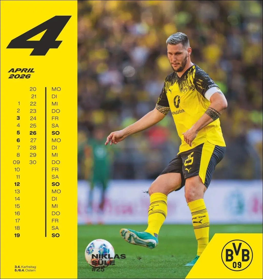 Bild: 9783756413140 | BVB Postkartenkalender 2026 | Heye | Kalender | Spiralbindung | 13 S.