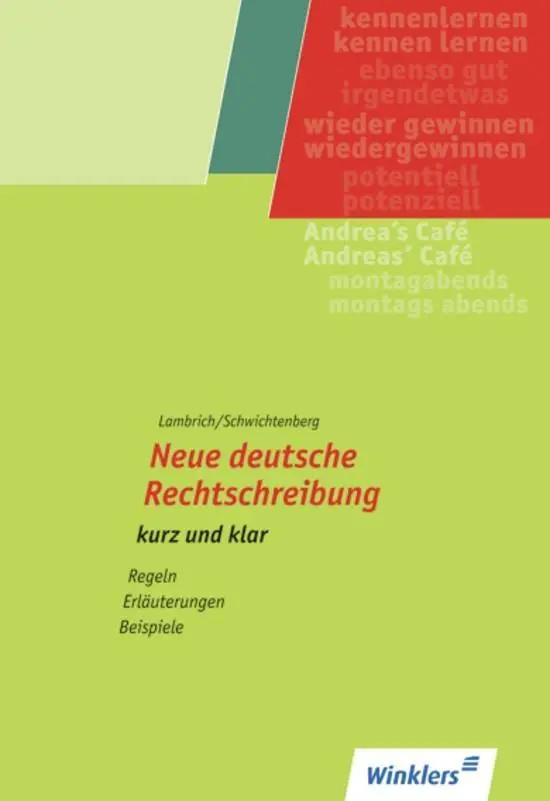 Cover: 9783804543140 | Neue deutsche Rechtschreibung. kurz und klar | Hans Lambrich | Bundle