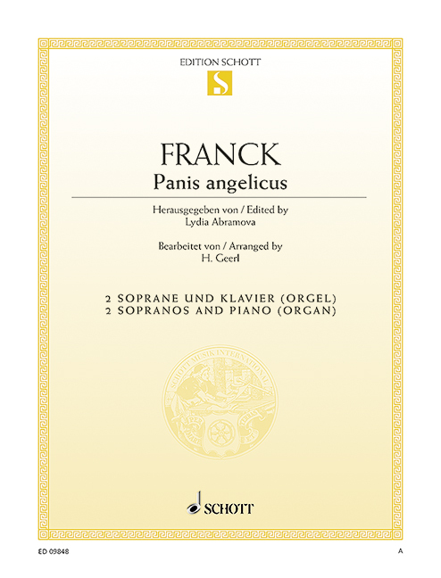 Cover: 9790001153140 | Panis angelicus | César Franck | Buch | 4 S. | Latein | 2008
