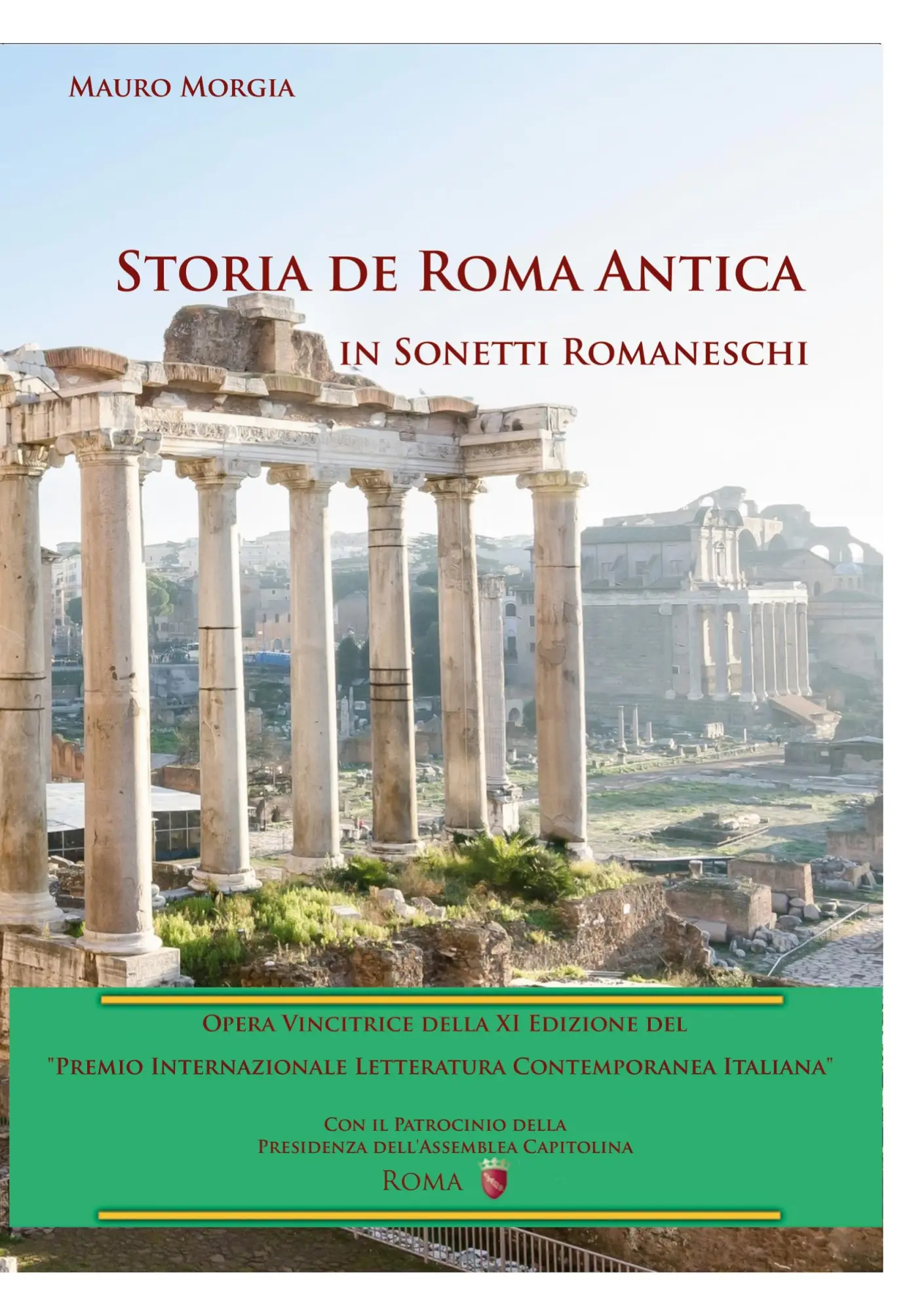 Cover: 9781312463240 | Storia de Roma Antica | in sonetti romaneschi | Mauro Morgia | Buch