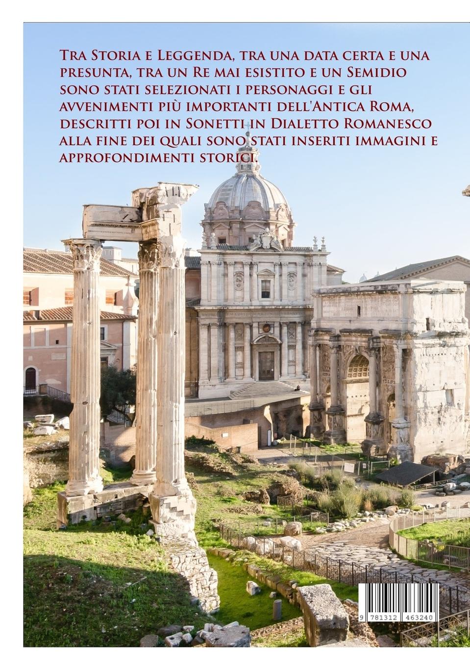 Rückseite: 9781312463240 | Storia de Roma Antica | in sonetti romaneschi | Mauro Morgia | Buch