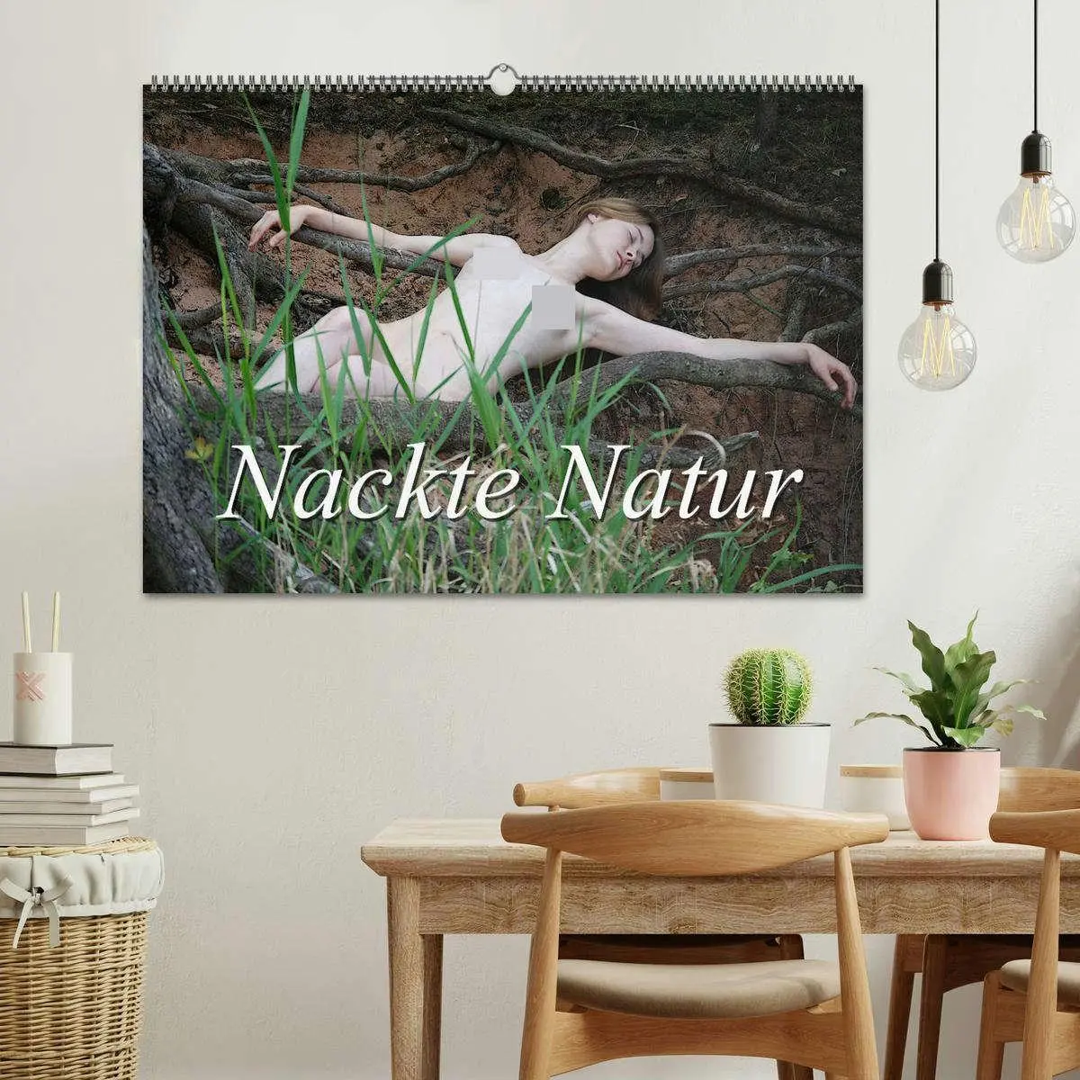 Bild: 9783457593240 | Nackte Natur (Wandkalender 2026 DIN A2 quer), CALVENDO Monatskalender