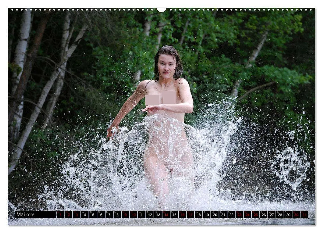 Bild: 9783457593240 | Nackte Natur (Wandkalender 2026 DIN A2 quer), CALVENDO Monatskalender