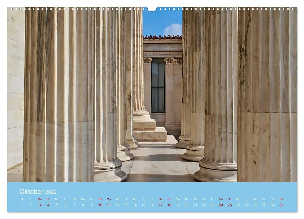 Bild: 9783457803240 | Geliebtes Athen (Wandkalender 2026 DIN A2 quer), CALVENDO...