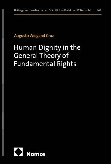 Cover: 9783756023240 | Human Dignity in the General Theory of Fundamental Rights | Cruz