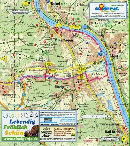 Bild: 9783899203240 | Ahr-Radweg, Blankenheim - Remagen 1 : 50 000 | (Land-)Karte | Deutsch