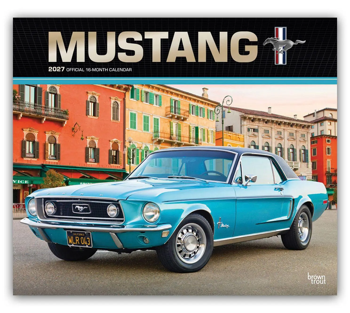 Cover: 9798330713240 | Mustang - Ford Mustang 2027 - 16-Monatskalender im Deluxe-Format