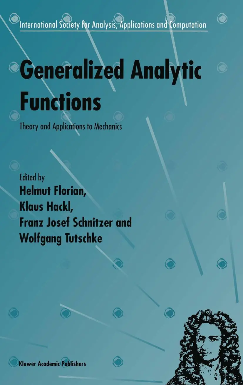 Cover: 9781461333340 | Generalized Analytic Functions | Theory and Applications to Mechanics