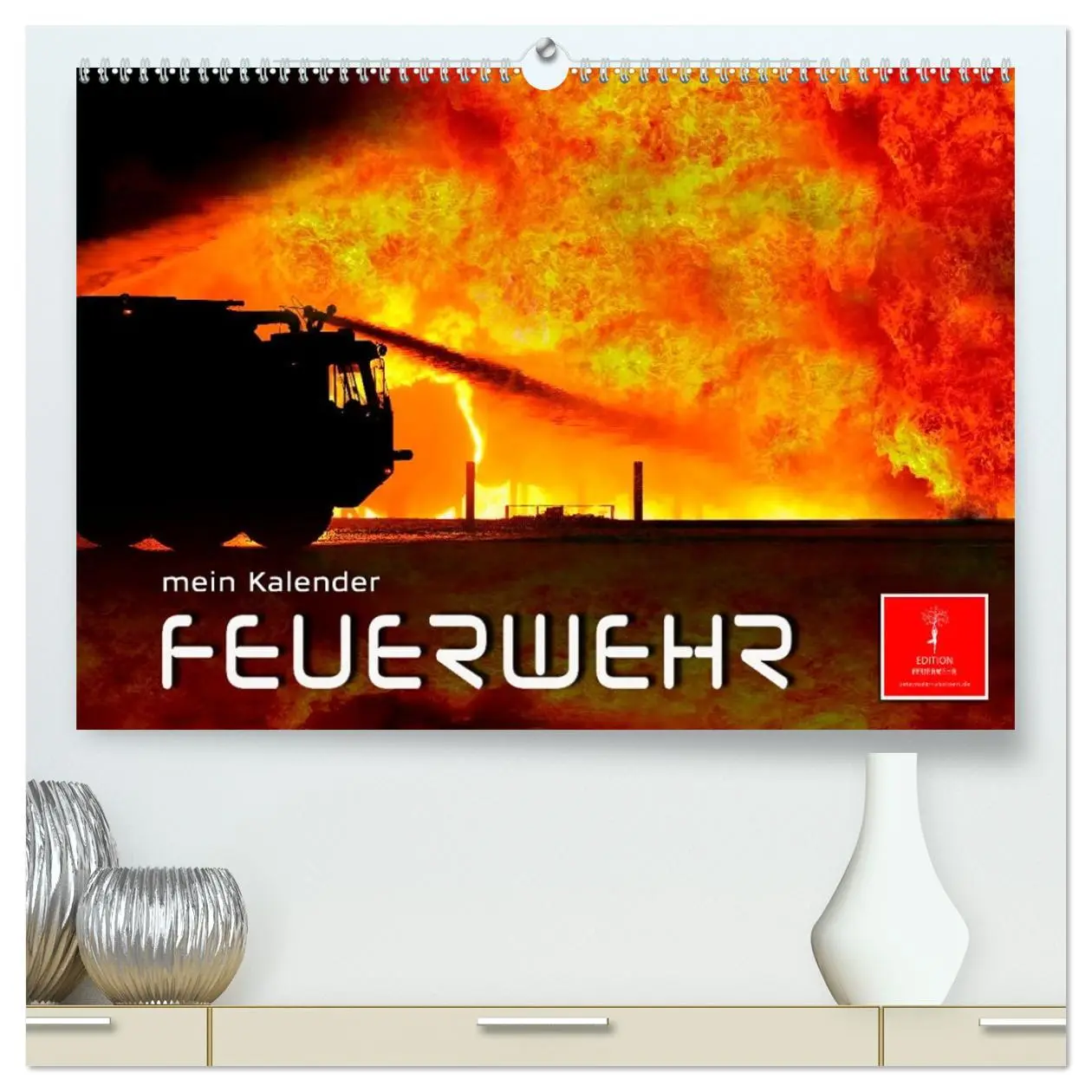Cover: 9783457413340 | Feuerwehr - mein Kalender (hochwertiger Premium Wandkalender 2026...