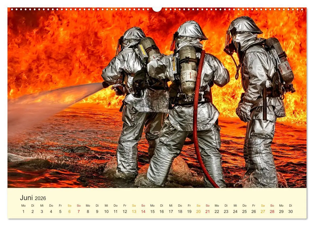 Bild: 9783457413340 | Feuerwehr - mein Kalender (hochwertiger Premium Wandkalender 2026...