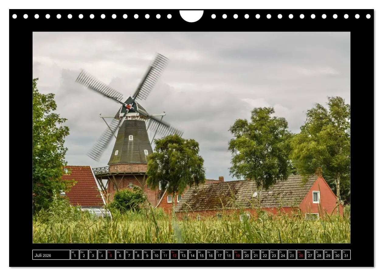 Bild: 9783516123340 | Rysum - Warfendorf in Ostfriesland (Wandkalender 2026 DIN A4 quer),...
