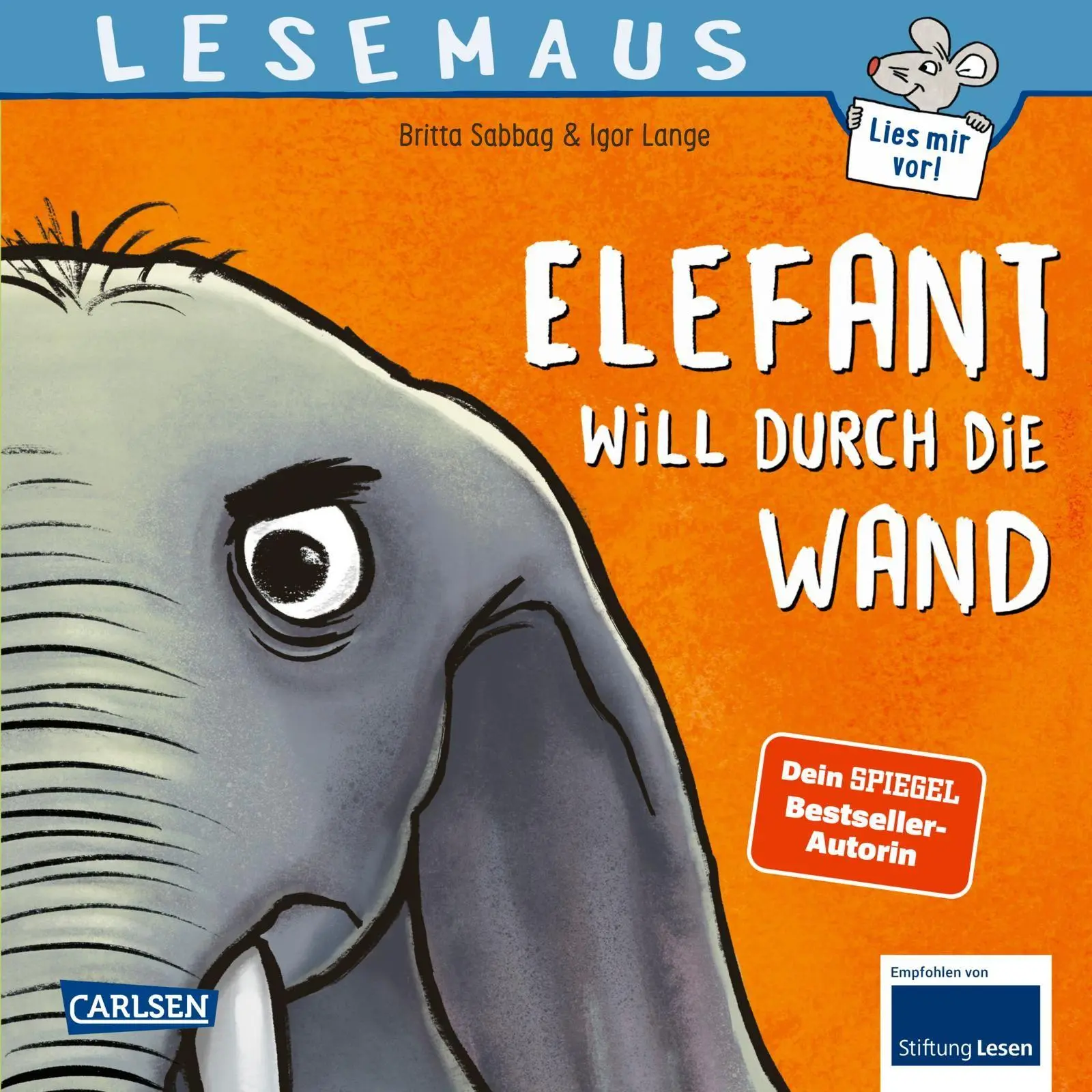 Cover: 9783551083340 | LESEMAUS 203: Elefant will durch die Wand | Britta Sabbag | Buch