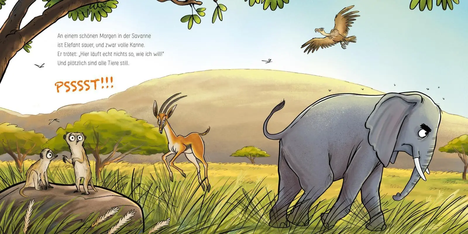 Bild: 9783551083340 | LESEMAUS 203: Elefant will durch die Wand | Britta Sabbag | Buch