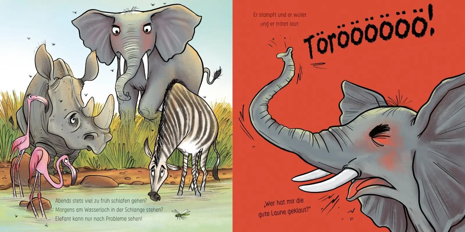 Bild: 9783551083340 | LESEMAUS 203: Elefant will durch die Wand | Britta Sabbag | Buch