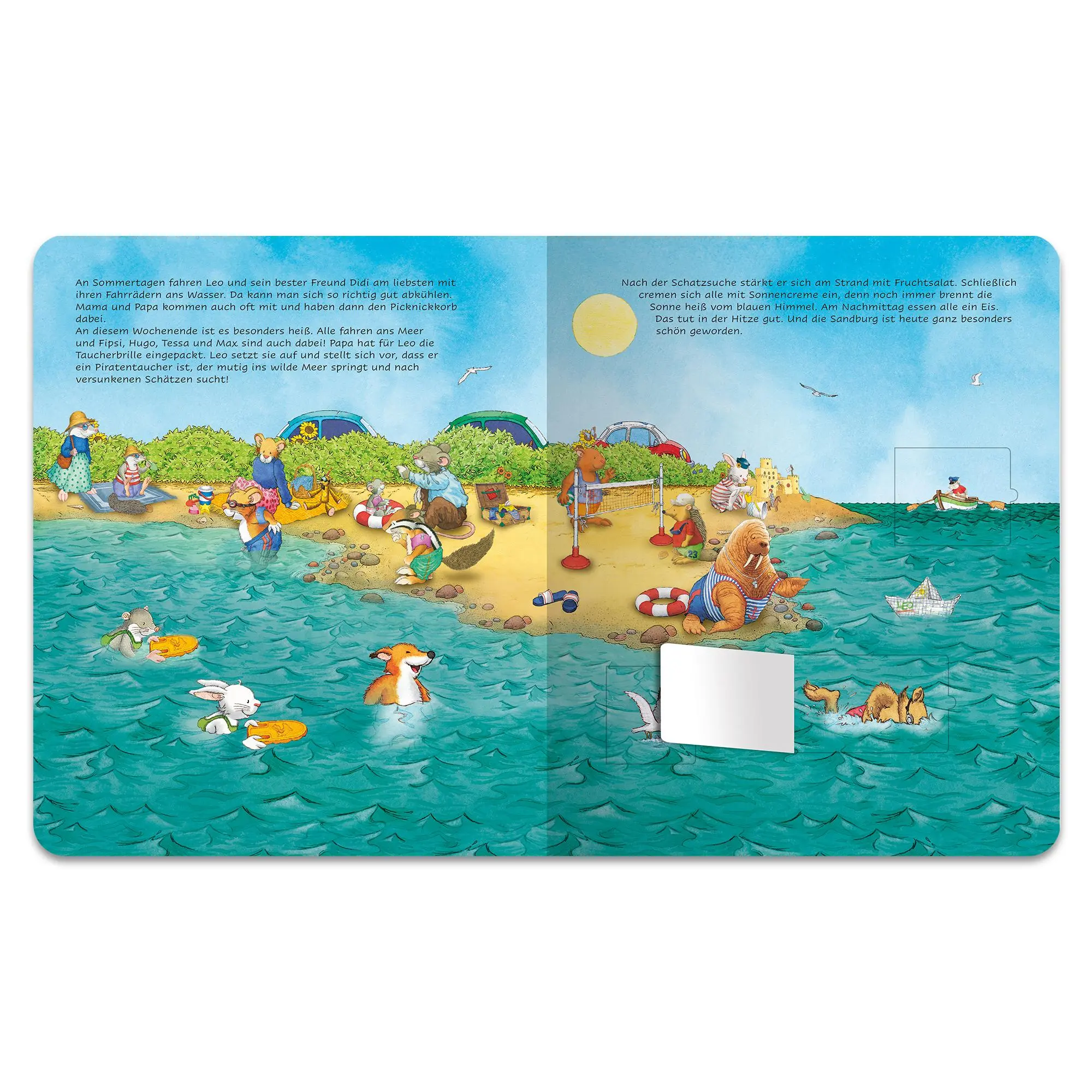 Bild: 9783963473340 | Durch das Jahr mit Leo Lausemaus: Wimmelbuch | Sophia Witt | Buch