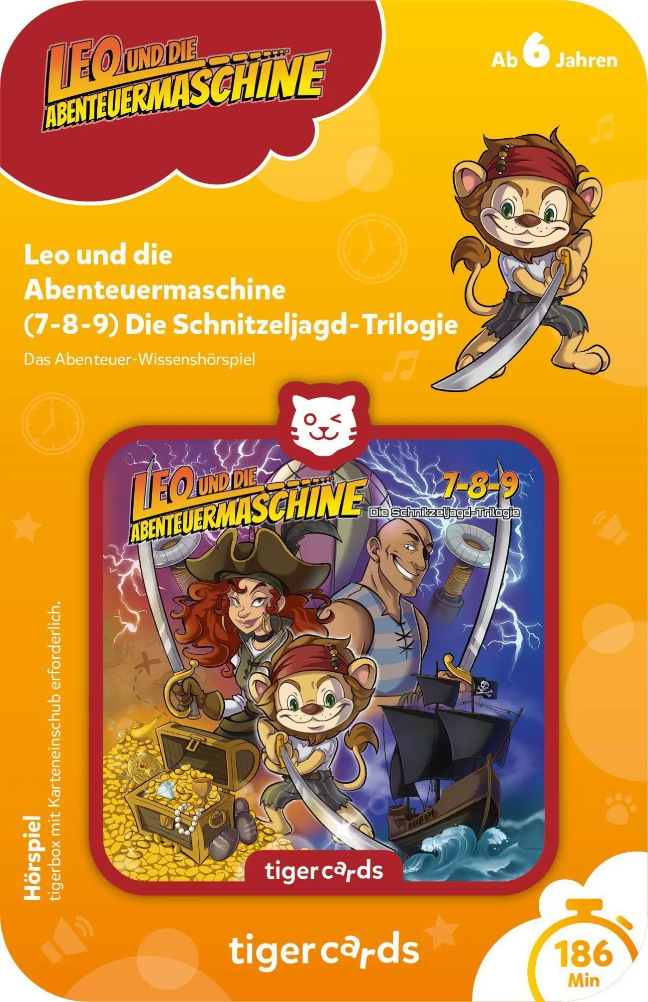 Bild: 4260535483440 | tigercard - Leo und die Abenteuermaschine  - Folge 7,8,9: Die...