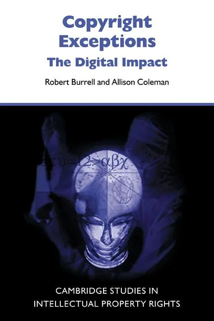 Cover: 9780521123440 | Copyright Exceptions | The Digital Impact | Robert Burrell (u. a.)