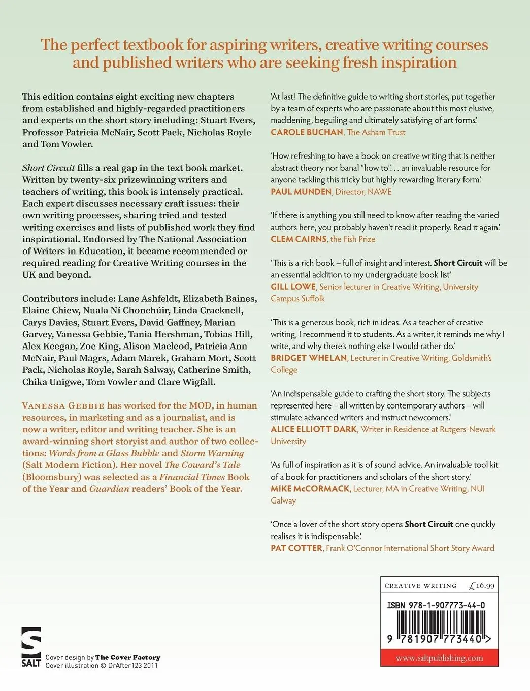 Rückseite: 9781907773440 | Short Circuit | Vanessa Gebbie | Taschenbuch | Englisch | 2013