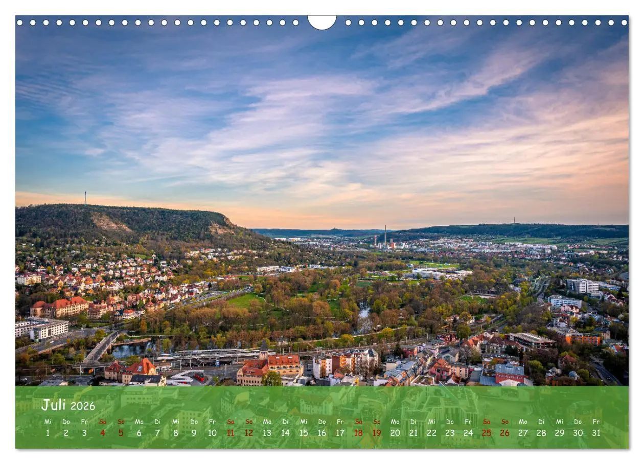 Bild: 9783457403440 | Jena - Faszination in Bildern (Wandkalender 2026 DIN A3 quer),...