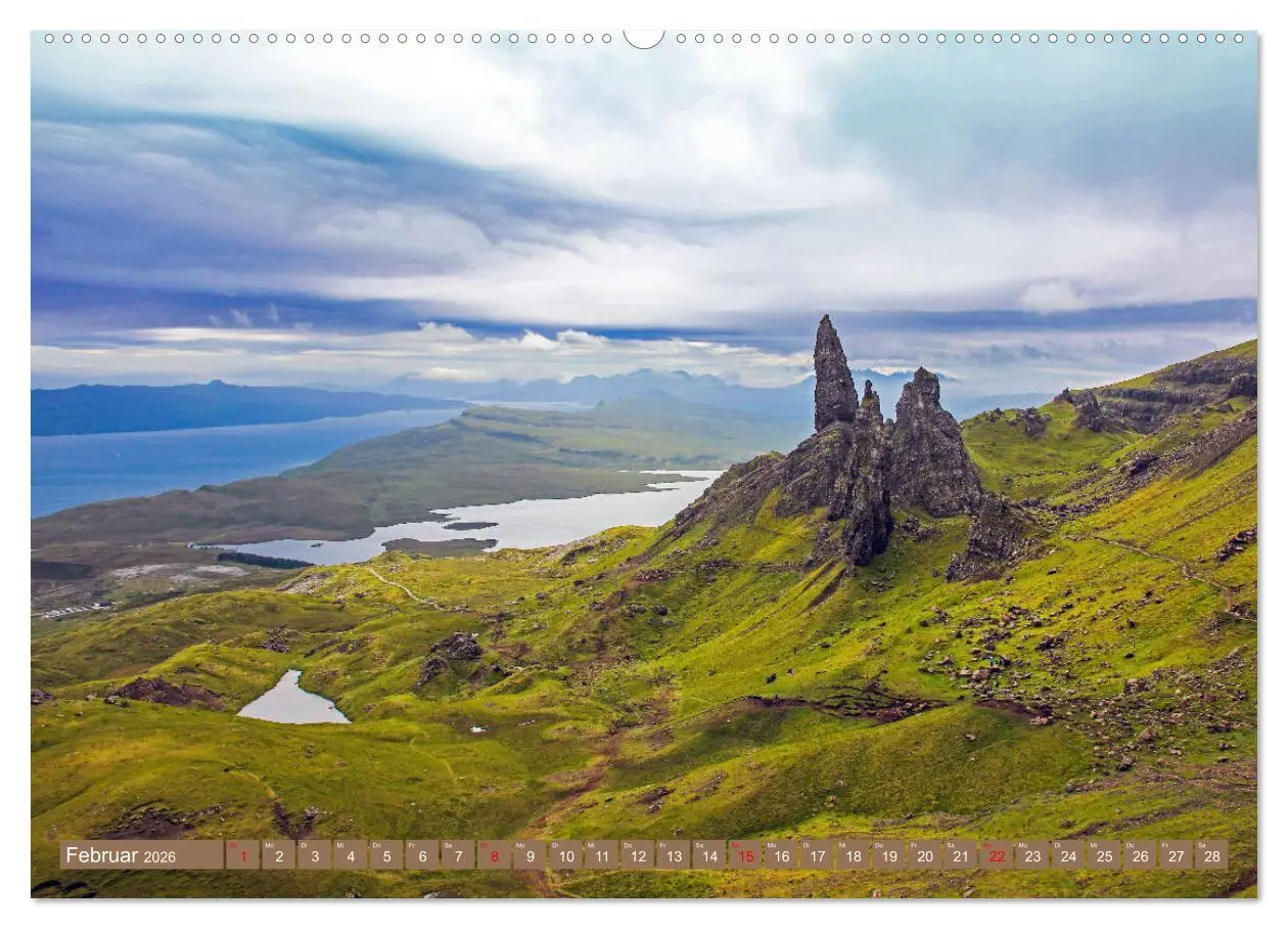 Bild: 9783457573440 | Urlaub in Schottland (Wandkalender 2026 DIN A2 quer), CALVENDO...
