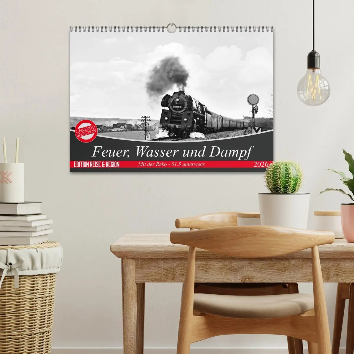 Bild: 9783457883440 | Feuer, Wasser und Dampf (Wandkalender 2026 DIN A3 quer), CALVENDO...