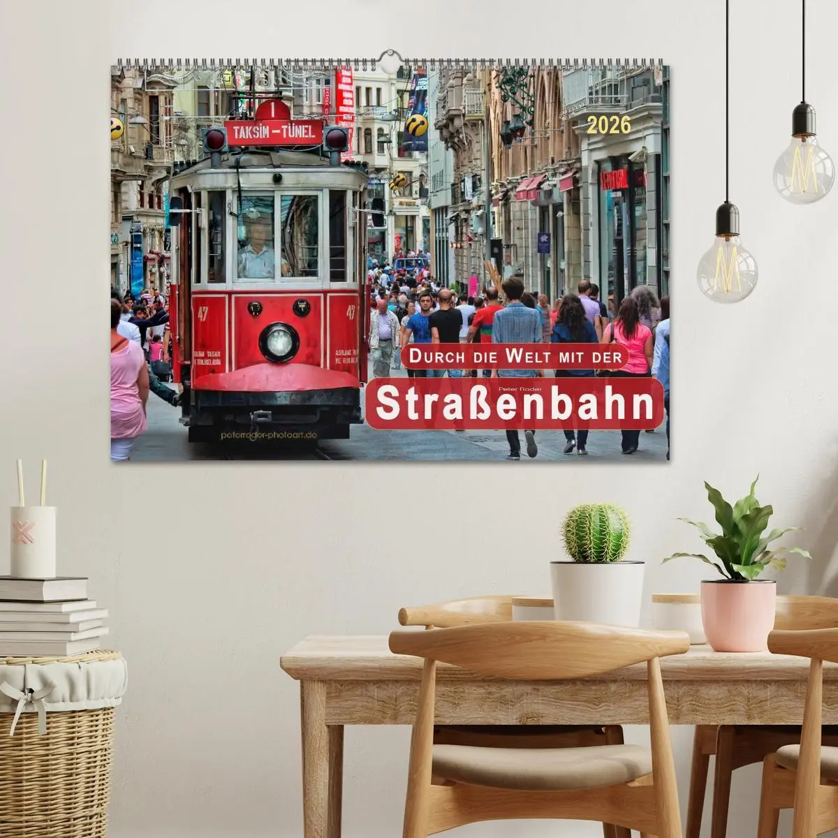 Bild: 9783457953440 | Durch die Welt mit der Straßenbahn (Wandkalender 2026 DIN A2 quer),...