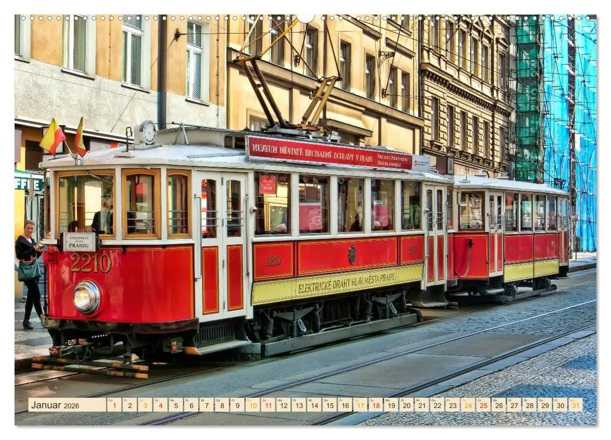 Bild: 9783457953440 | Durch die Welt mit der Straßenbahn (Wandkalender 2026 DIN A2 quer),...