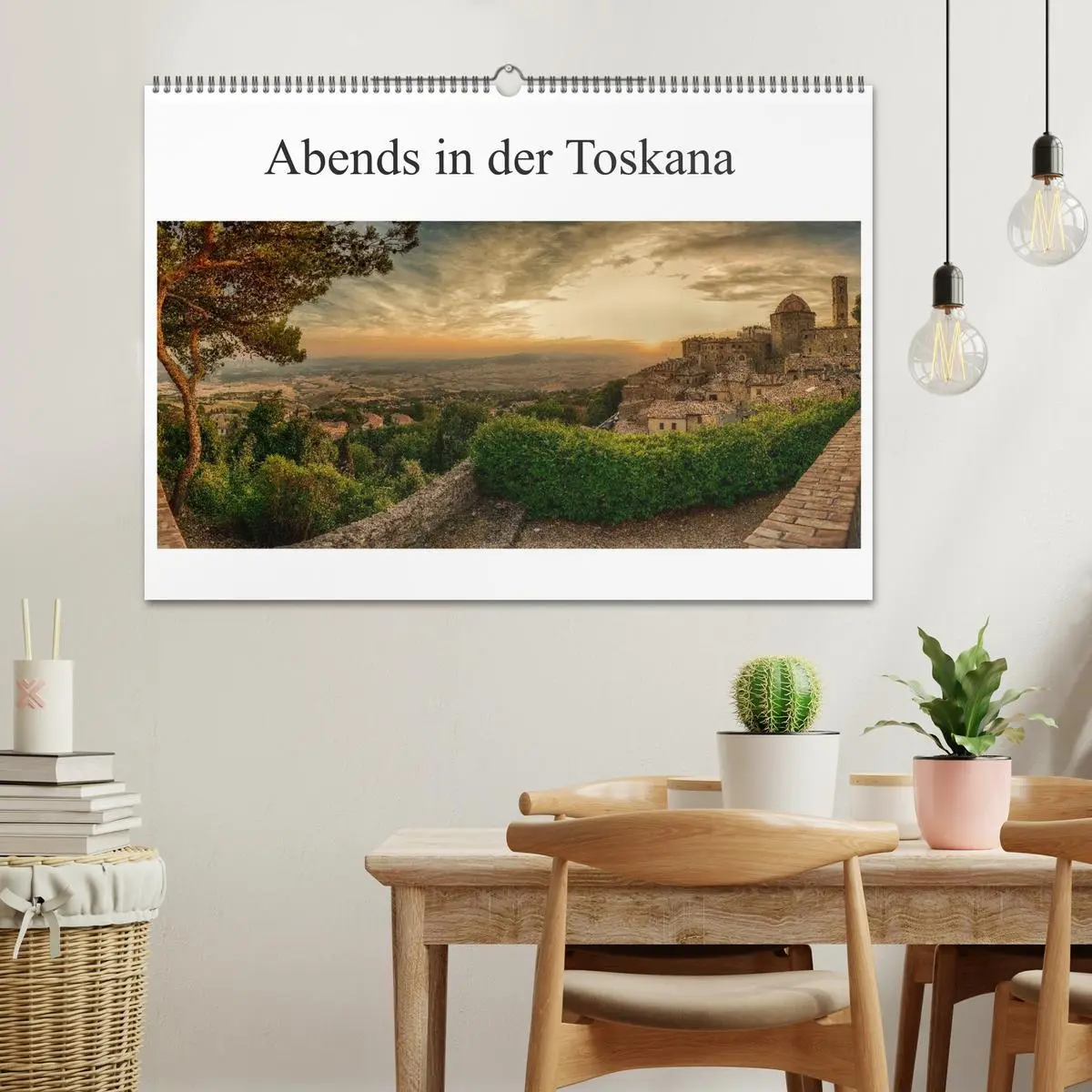 Bild: 9783516043440 | Abends in der Toskana (Wandkalender 2026 DIN A2 quer), CALVENDO...