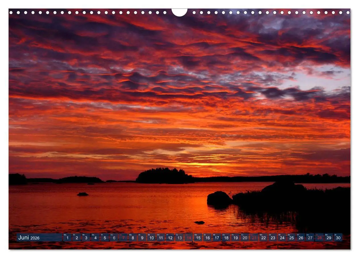 Bild: 9783516113440 | Suomi - Finnland (Wandkalender 2026 DIN A3 quer), CALVENDO...